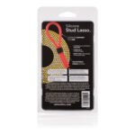 Silicone Stud Lasso Cock Ring – Red - Image 2
