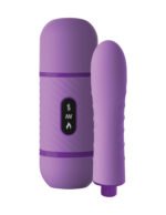 Fantasy for Her Love Thrust-Her USB Rechargeable Thrusting Vibrator – Purple - Image 2