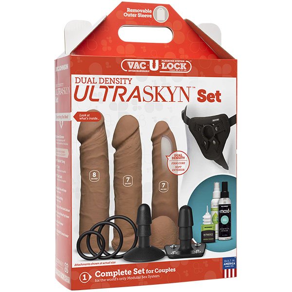 Vac-U-Lock - Dual Density Ultraskyn Set - Caramel