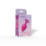 Gemma Purple Gem Pink Silicone Anal Plug – Medium - Image 3