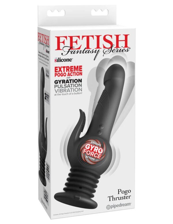 Pogo Thruster Masturbator - Black