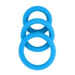 Ram Ultra Cocksweller Three-Ring Cock Ring Set – Blue - Image 4