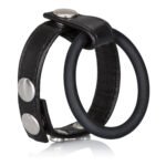 Large Leather Ball Spreader – Black - Image 2