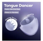 Satisfyer Tongue Dancer Rechargeable Vibrating Tongue Stimulator – Purple - Image 3
