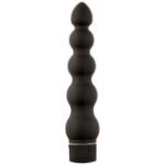 Black Magic 7 Inch Ribbed Vibrator – Black - Image 2