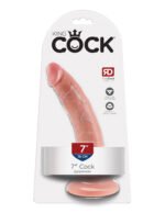 King Cock 7-Inch Cock - Flesh - Image 5