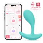 Oly 2 App-Controlled Wearable Vibrator – Medical-Grade Silicone – Blue - Image 3