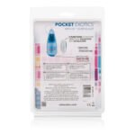Pocket Exotics Impulse Silver Bullet Vibrator – Blue - Image 2