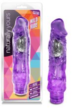 Wild Ride Purple Vibrator – Waterproof, Multi-Speed, 9 Inches - Image 4