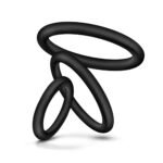Performance - Vs4 Pure Premium Silicone Cockring Set - Black - Image 4