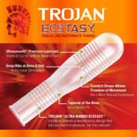Trojan Double Ecstasy Condoms – 3 Pack - Image 3