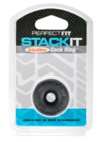 Stackit Black Cock Ring – SilaSkin - Image 3