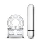 Stay Hard 10 Function Vibrating Bull Ring – Clear - Image 3