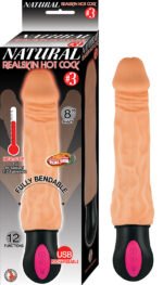 Natural Realskin Hot Cock #3 - Flesh - Image 3