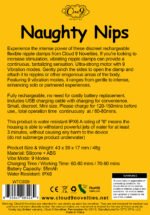 Cloud 9 Naughty Nips Nipple Clamps - Red
