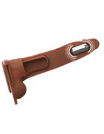 Fantasy X-Tensions Elite 8" Vibrating Hollow Silicone Strap-on - Brown - Image 6