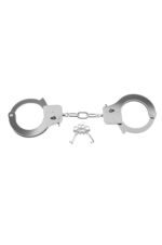 Fetish Fantasy Series Metal Handcuffs - Silver - Image 3