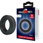 Brodan - Cockring Super Soft Silicone - Black