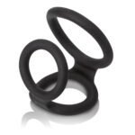Maximizer Enhancer Triple-Ring Cock Ring – Black - Image 5