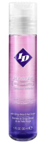 ID Pleasure Water-Based Personal Lubricant 1 Fl Oz