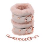 Peaches N Creame Fur Handcuffs - Pink