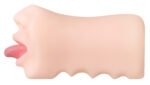 Real Mouth Stroker – Beige TPE - Image 5