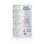 Platinum Jack Rabbit Vibrating Rabbit Vibrator – Clear - Image 3