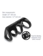Fantasy X-Tensions Vibrating Power Cage - Black - Image 3