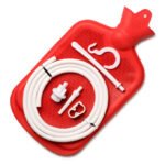 Clean Stream Water Bottle Douche Kit – Red - Image 2