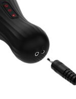 PDX Elite Talk Dirty Rotobator – Rechargeable Stroker with Rotation and Audio – Clear - Image 2