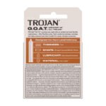 Trojan Goat Non-Latex Condoms 3 Pack - Image 2