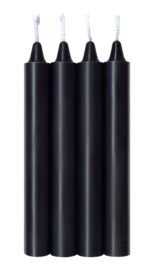 Make Me Melt Jet Black Wax-Play Candles 4 Pack