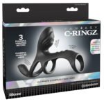 Fantasy C-Ringz Ultimate Couples Cage Max - Black