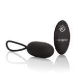 Silicone Remote Rechargeable Egg Vibrator – Black - Image 3