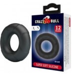 Arvell - Cockring Super Soft Silicone - Black