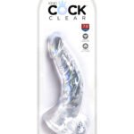 King Cock Clear 7.5 Inch Cock With Balls