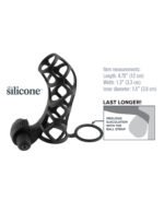 Fantasy X-Tensions Extreme Silicone Power Cage - Black - Image 3