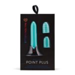 Nu Sensuelle Point Plus Bullet With Textured Sleeves - Tiffany Blue - Image 2