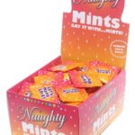 Naughty Mints Display Carton 100 3.1g Bags