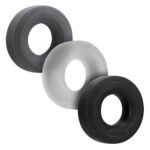 Hunkyjunk Huj3 C-Ring 3 Pk - Tar / Multi - Image 3