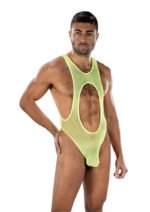 Envy Bare Sunshine Mesh Singlet Os - Yellow - Image 2