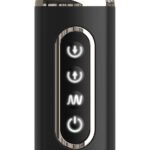 Anal Fantasy Elite Auto-Throb Inflatable Vibrating Plug - Black