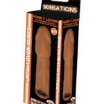 Skinsations Latin Lover Series Husky Lover 6.5 Inch - Brown
