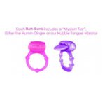 Hearts Aflame Erotic Lovers Bath Bomb - Image 2