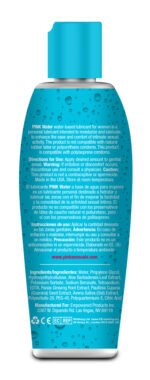Pink Water Based Lubricant for Women - 4.7 Oz. / 140 ml