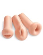 PDX All 3 Hole Stroker Set – Beige - Image 3