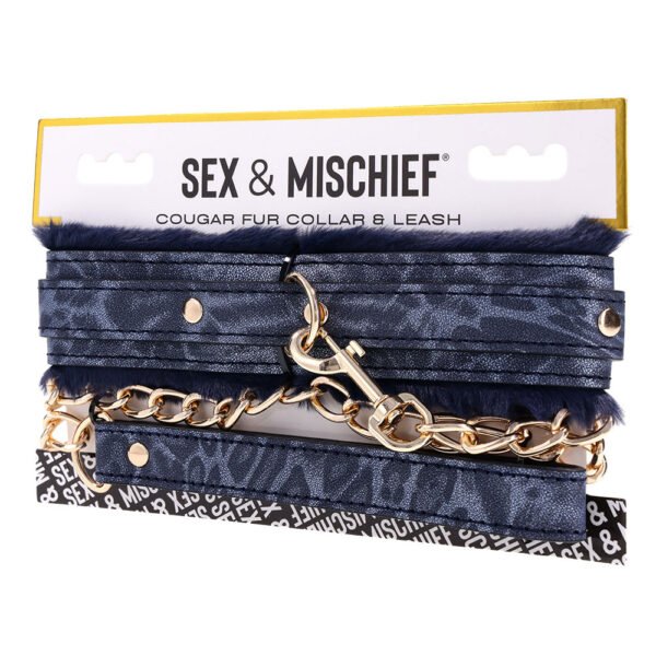 Cougar Fur Collar and Leash