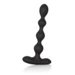 Eclipse Slender Beads Rechargeable Anal Vibrator – Black - Image 4