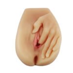 Enlust Selena Beige Vibrating Stroker – TPE, Dual Openings, Waterproof - Image 4