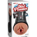 Wet Pussies - Super Luscious Lips Self Lubricating Stroker - Brown